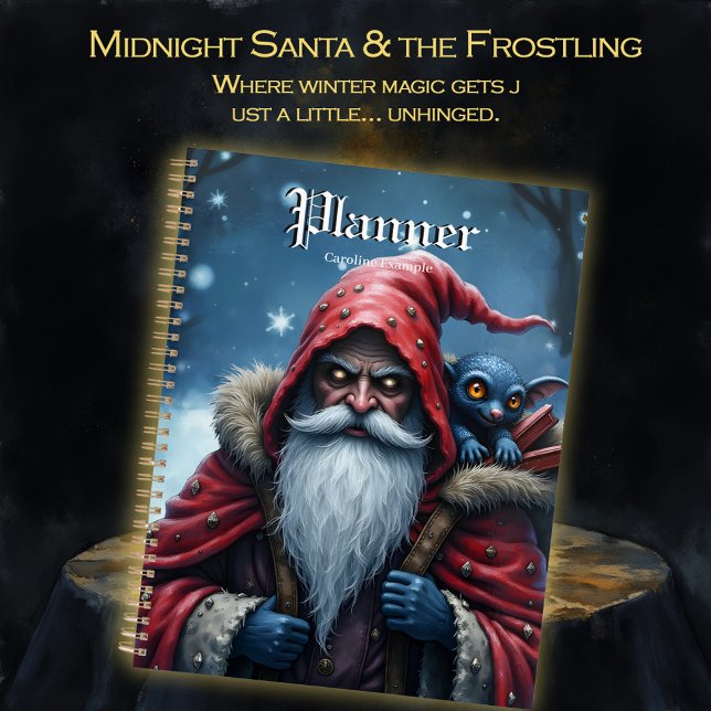 Père Noël Frostbite et son elfe de malice.  (Créateur téléchargé)