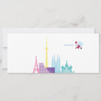 Père Noël Funny Pun Christmas Holiday Carte de voy