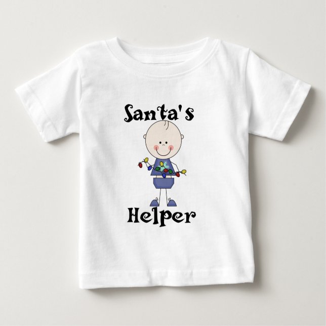 Père Noël Helper Tshirts et cadeaux de vacances (Devant)