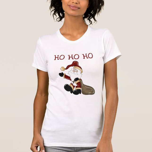 Père Noël HO HO HO HO Tshirts et cadeaux (Devant)