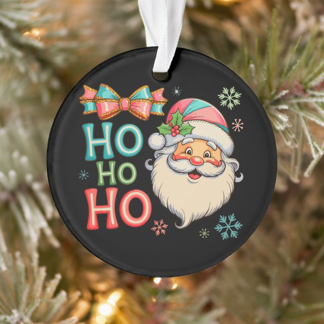 Père Noël Ho Ho Prépa Noël Coquette Bow Noël (Arbre)