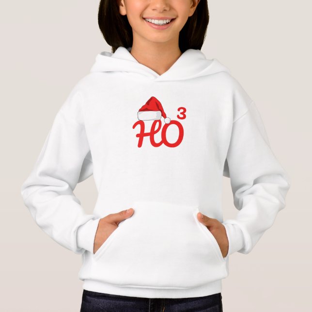 Père Noël Ho Sweat - shirt à capuche de Noël (Devant)