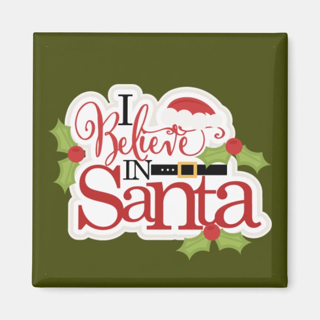 Père Noël Holiday Magnet (Devant)