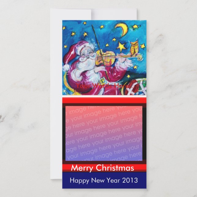 PÈRE NOËL INSPIRÉ MODÈLE PHOTO DE NOËL (Devant)