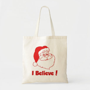Père Noël je crois sac de Noël
