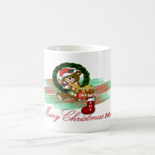 Père Noël Joy Sock Christmas Mug