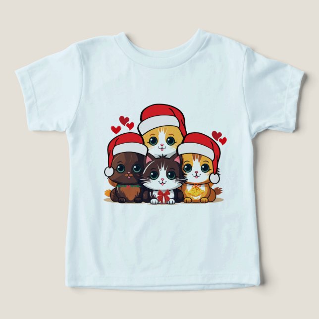 Père Noël Kittens (Design Recto)