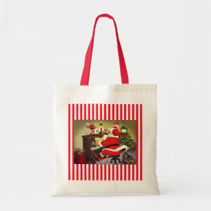 Père Noël Le Sac fourre-tout de Noël Musicien