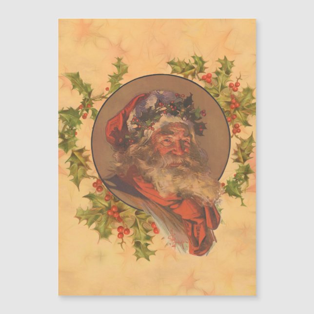 Père Noël Leyendecker Antique Victorien (Devant)