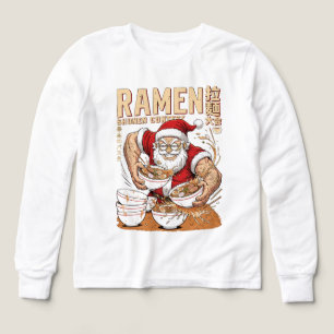 Père Noël Maître Ramen Japonais Art de Noël
