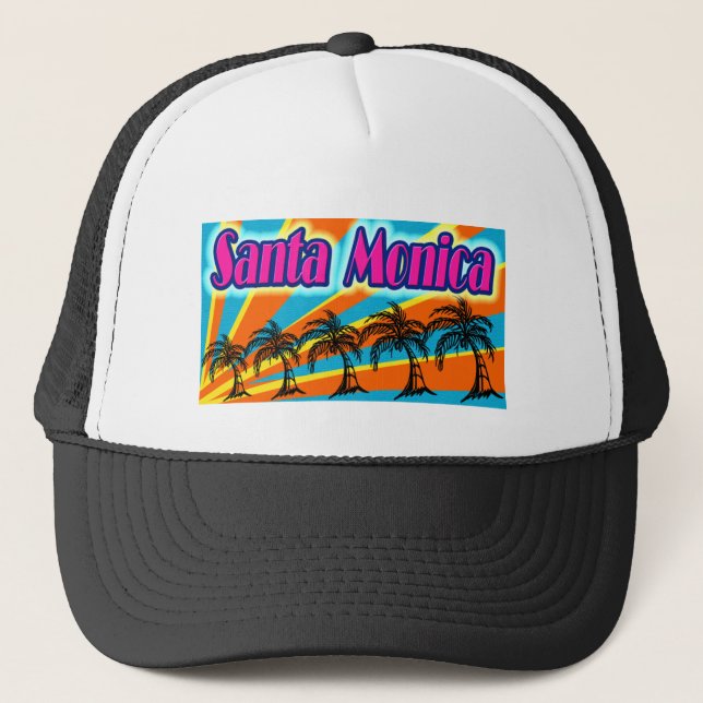 Père Noël Monica 5 Palm Trees Casquette (Devant)