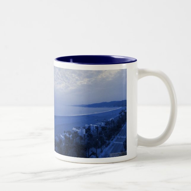 PÈRE NOËL MONICA BLUE MUG (Droit)