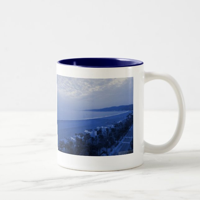 PÈRE NOËL MONICA BLUE MUG (Droit)