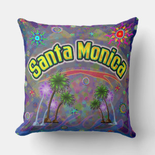 Père Noël Monica Noble Voyage Coussin