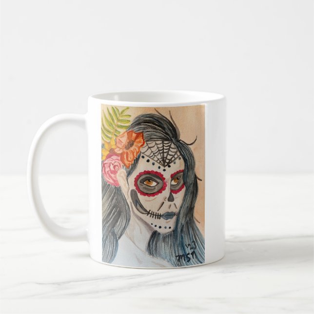 Père Noël Muerte Mug (Gauche)