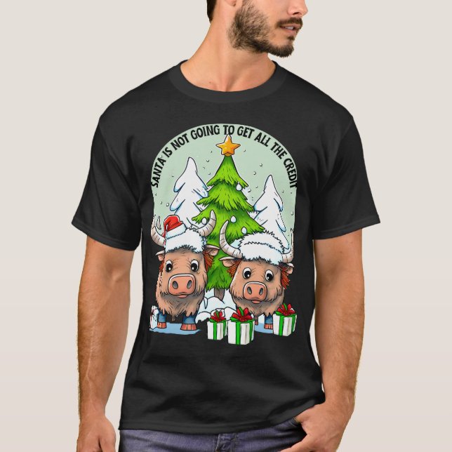 Père Noël n'obtiendra pas de T-shirt crédit (Devant)