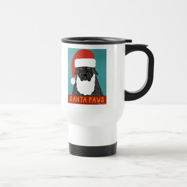 père Noël Paws - Mug de voyage _Stephen Huneck (Droite)