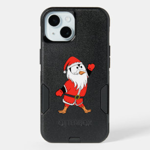 Père Noël Penguin Prêt pour Noël