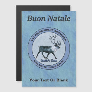 Père Noël Polar Sqdn - Subduit - Buon Natale