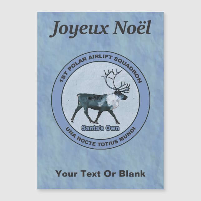 Père Noël Polar Sqdn - Subduit - Joyeux Noё l (Devant)