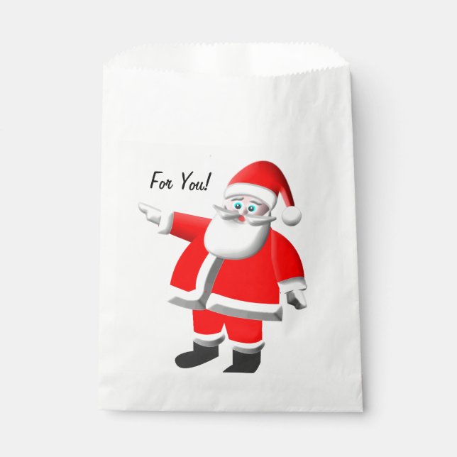 Père Noël "Pour Vous !" Sacs de traitement (Devant)