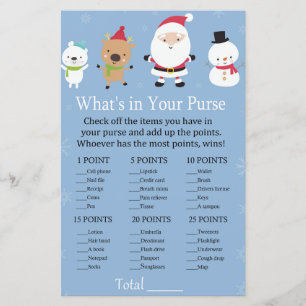 Père Noël Qu'est-ce qu'il y a dans ton sac jeu bab