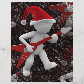 Père Noël rockstar