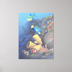 père Noël Rosa Wall 1 Beaux-Art Enveloppé toile