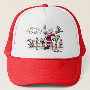 Père Noël’s Toy Shop Casquette de Noël