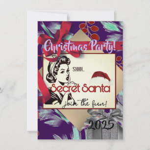Père Noël secret de la fête de Noël