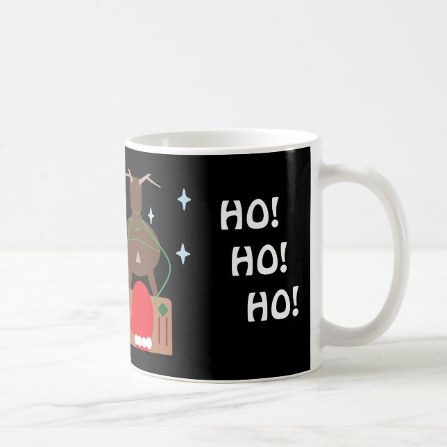 PÈRE NOËL SLEIGH & REINDEER CHRISTMAS MUG (Droite)