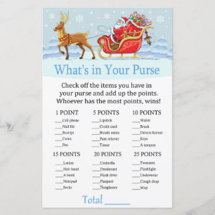 Père Noël Sleigh Reindeer Qu'y a-t-il dans votre j