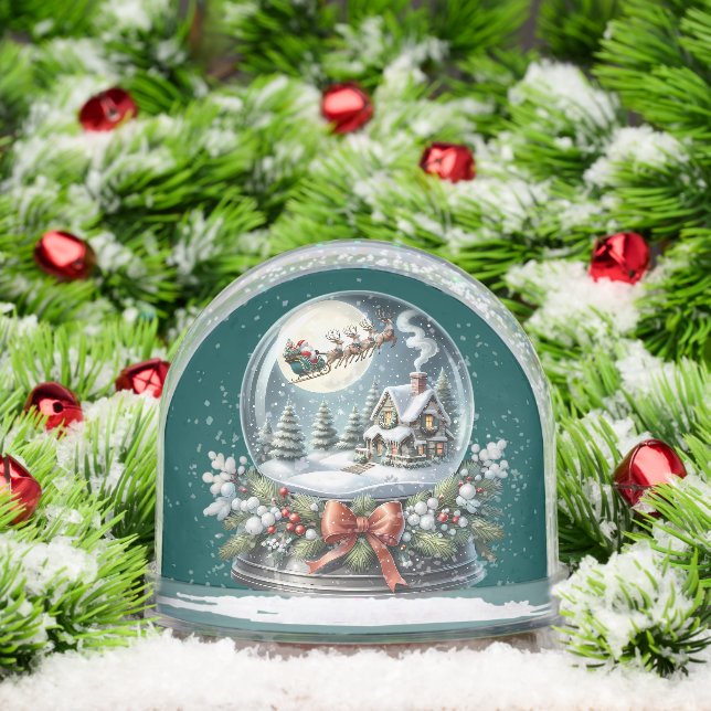 Père Noël Sleigh Ride in Snow Globe Wonderland (Noël)