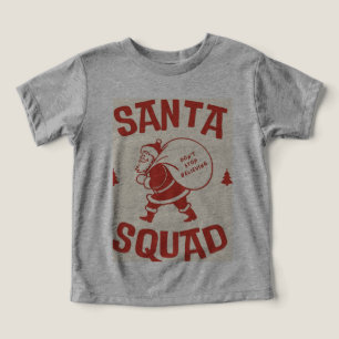 PÈRE NOËL SQUADE EN COULEUR ROUGE DISIGER SUR T