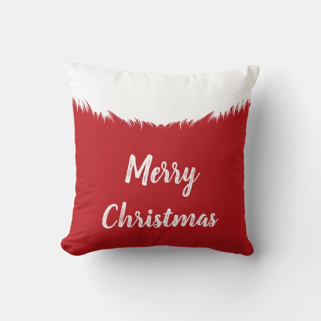 Père Noël Suit Coussin de Noël (Recto)