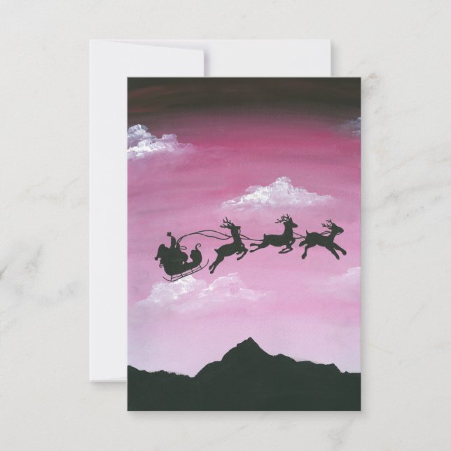 Père Noël sur Aoraki Mount Cook (Devant)