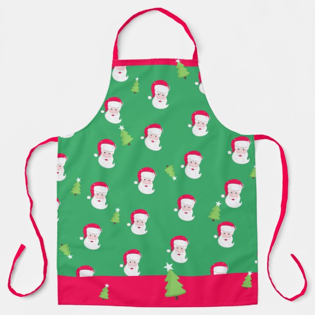 Père Noël, tablier de Noël (Recto)