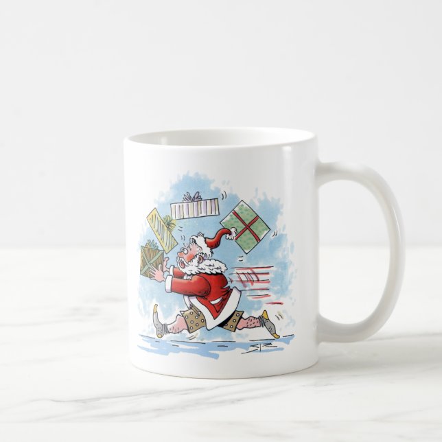Père Noël Tasse à gauche non préparée (Droite)