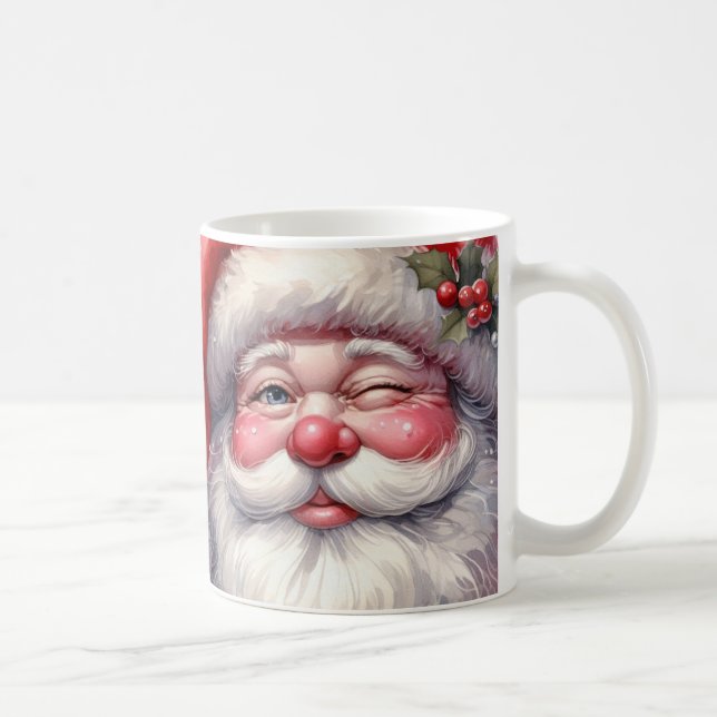 Père Noël, tasse de café (Droite)