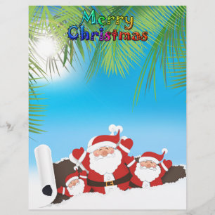 père Noël tropicale