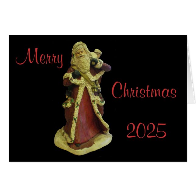 "PÈRE NOËL UNE CARTE DE NOËL" 2025 (Devant horizontal)