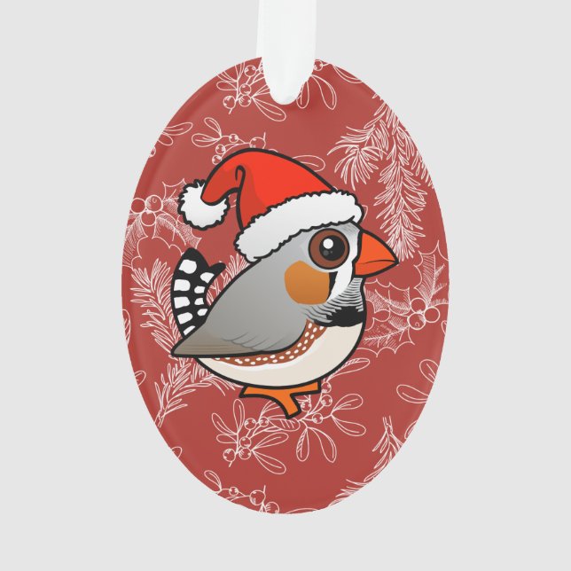 Père Noël Zebra Finch (dos)
