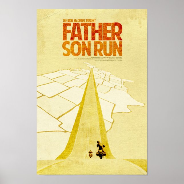 Père Son Run :: Poster officiel du film (Devant)