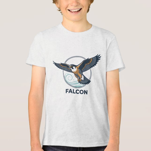Peregrine falcon   Boys' T-Shirts (Recto)