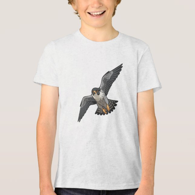 Peregrine falcon   Boys' T-Shirts (Recto)