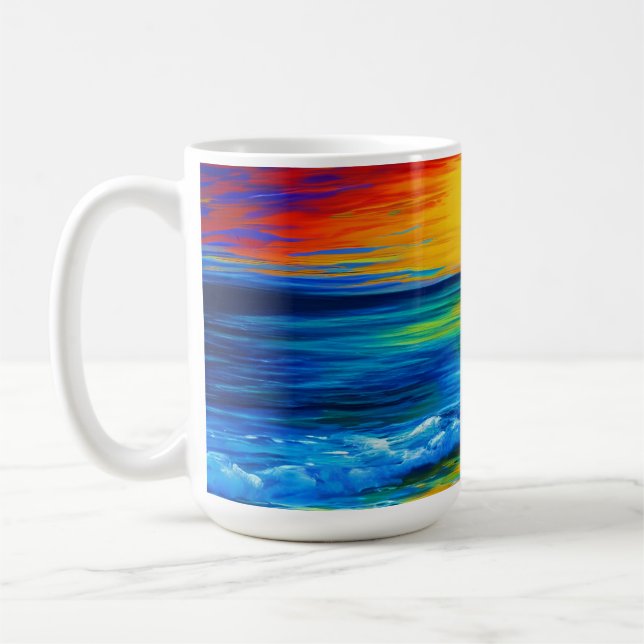 Perfect Beach Sunset Mug (Gauche)