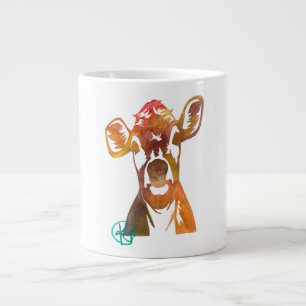 Perfect Cow Lady Art Oversize Mug