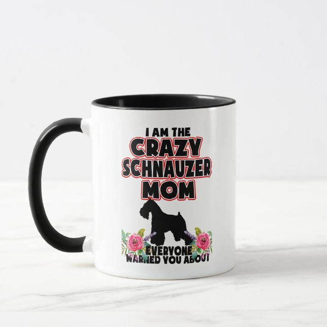 Perfect Mug pour Amoureux de les chiens avec Schna (Gauche)