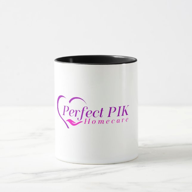 "Perfect Pik Homecare Logo Mug - Bras Professionne (Centre)