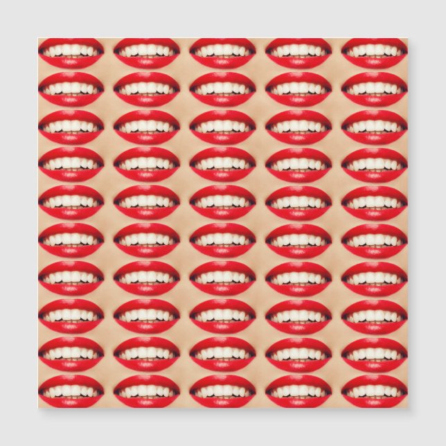 Perfect Smile Femme Fatale Pop-art (Devant)